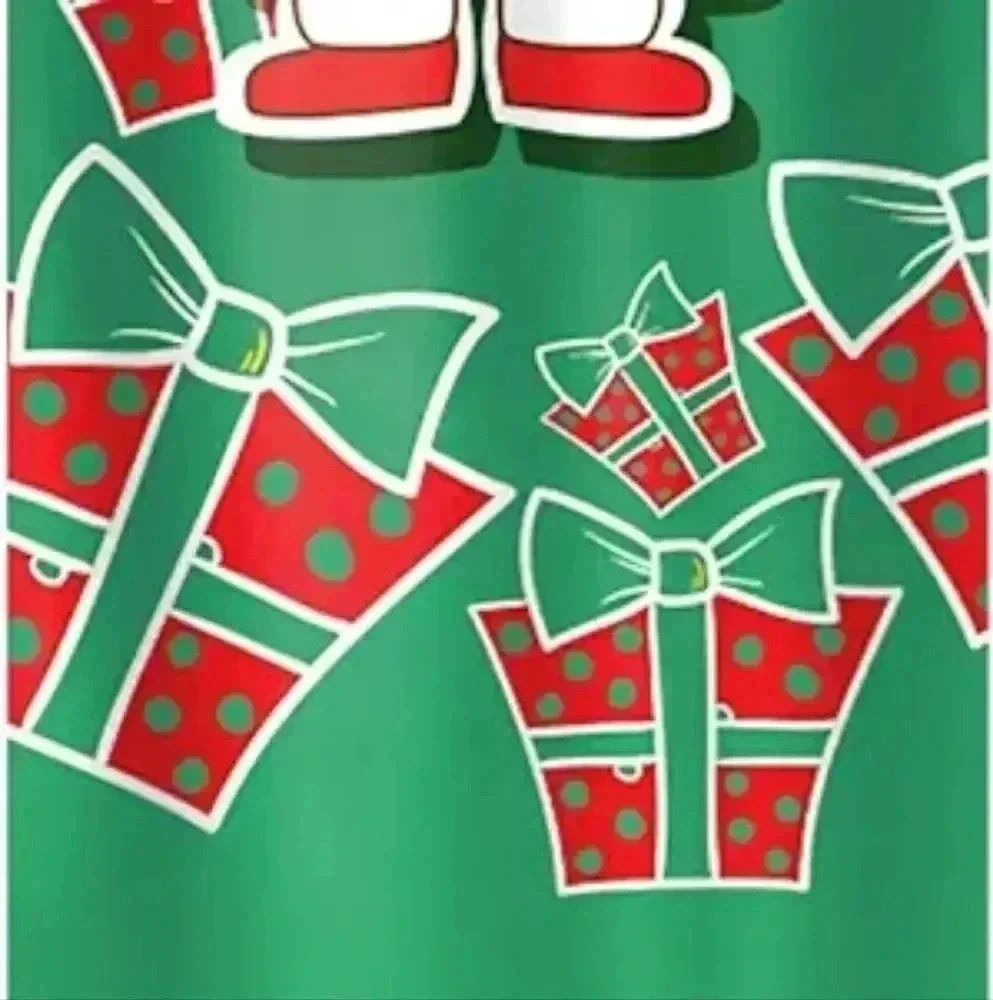 CHRISTMAS Happy Holidays SANTA Door‎ Banner Reusable Washable 84in NEW